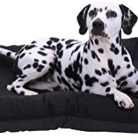 In-und-Outdoor-Hundebett-XXL-117-x-86cm-Braun-Eckig-Wasserdicht-Hundesofa-Hundekorb-0-1