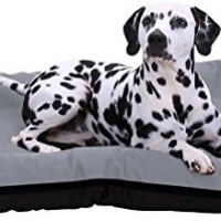 In-und-Outdoor-Hundebett-XXL-117-x-86cm-Braun-Eckig-Wasserdicht-Hundesofa-Hundekorb-0-4