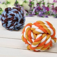 Case-Square-TM-Dog-Chew-Toy-Hundespielzeug-Puppy-Chewing-Toy-Cotton-Knotted-Ball-Random-Color-0-0