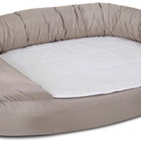 Knuffelwuff-Orthopdisches-Hundebett-100cm-x-65cm-x-28cm-Braun-XL-0-3