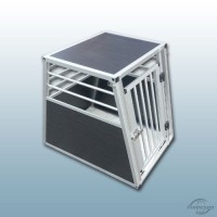 Alu-Hundebox-Transportbox-Autobox-Einlegematte-75x55x62-0-0