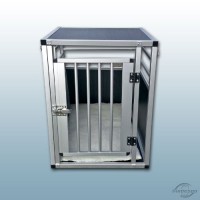 Alu-Hundebox-Transportbox-Autobox-Einlegematte-75x55x62-0