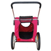 Doggyhut-Medium-Hundeanhnger-und-Jogger-Hundefahrradanhnger-Hundetransporter-ROT-70301-01-0-0