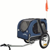 Doggyhut-Medium-Hundefahrradanhnger-Hundeanhnger-Hundetransporter-BLAU-10115-02-0