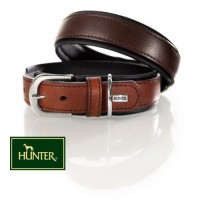 HUNTER-Lederhalsband-VIRGINIA-65-tabac-NAPPALEDER-fr-Hunde-540-600cm39mm-0