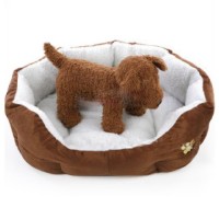 Hot-Hundebett-Hundekissen-Hundesofa-Katzenbett-Tierbett-in-3-Farben-Brown-0-0