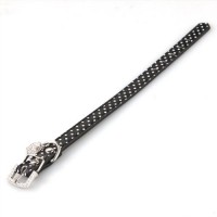 Hunde-Halsband-Halsbnder-Hundehalsband-aus-PU-Leder-schwarz-Gre-XS-NEU-0-2