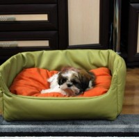 Hundebett-Katzenbett-Krbchen-RHODOS-Braun-M-70x60x18cm-W076-08-0-3