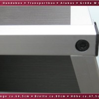 Hundebox-Alubox-Hundetransportbox-Autobox-Einlegematte-Inbus-Verschraubung-Gre-L-0-3