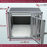 Hundebox-Alubox-Hundetransportbox-Autobox-Einlegematte-Inbus-Verschraubung-Gre-M-0