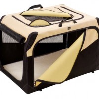 Hunter-44958-Hundetransportbox-beigeschwarz-Gre-L-0-0