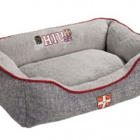 Hunter-61382-Hundesofa-University-M-Aussenflche-90-x-70-cm-Innenkissen-50-x-70-cm-grau-0