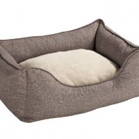 Hunter-61434-Hundesofa-Boston-L-Aussenflche-100-x-72-x-27-cm-Innenkissen-85-x-52-cm-braun-0-0