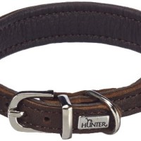 Hunter-Hundehalsband-Chocolate-Gr-32-Smischleder-schoko-0