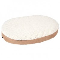 Karlie-10049-Orthopdisches-Hundebett-55-x-40-x-7-cm-oval-beige-0