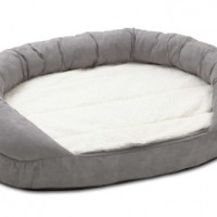 Karlie-Hundebett-Ortho-Bed-Oval-grau-118-x-72-x-24-cm-0