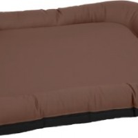 Knuffelwuff-Wasserfestes-Hundebett-XXL-120-x-100-Braun-Eckig-Leder-0-0