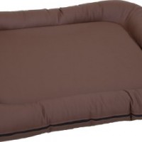 Leder-Hundebett-XL-92-x-75-Braun-Eckig-0