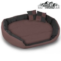 Monkey-Mountain-Hundebett-in-XL-90-x-70-XXL-110-x-80-XXXL-150-x-120-Schwarz-Braun-XXL-110-x-80-0