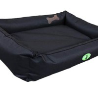 TOP-ANGEBOT-Hundebett-Max-Schwarz-Gr-XL-ca-110×90-cm-mit-sehr-robustem-Codura-Stoff-Versandkostenfrei-0