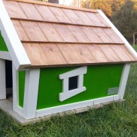 Hundenhtten-Fun4Pets-Modelle-Barn-75x60x60cm-Small-Green-0