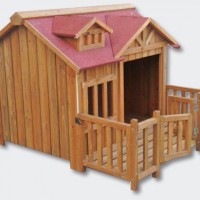 Luxus-XL-Hundehtte-Hundehaus-Massiv-Holz-mit-Balkon-Terasse-0